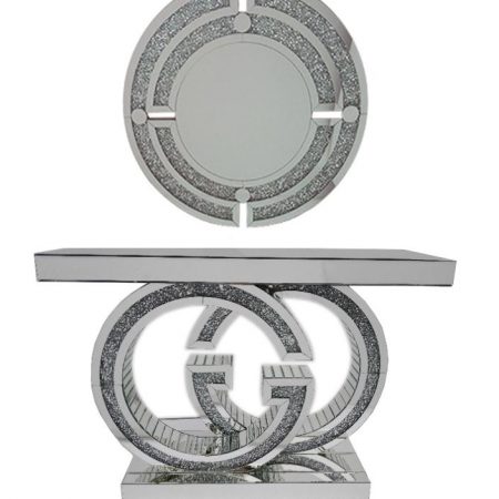 GG Console + Mirror Console Table
