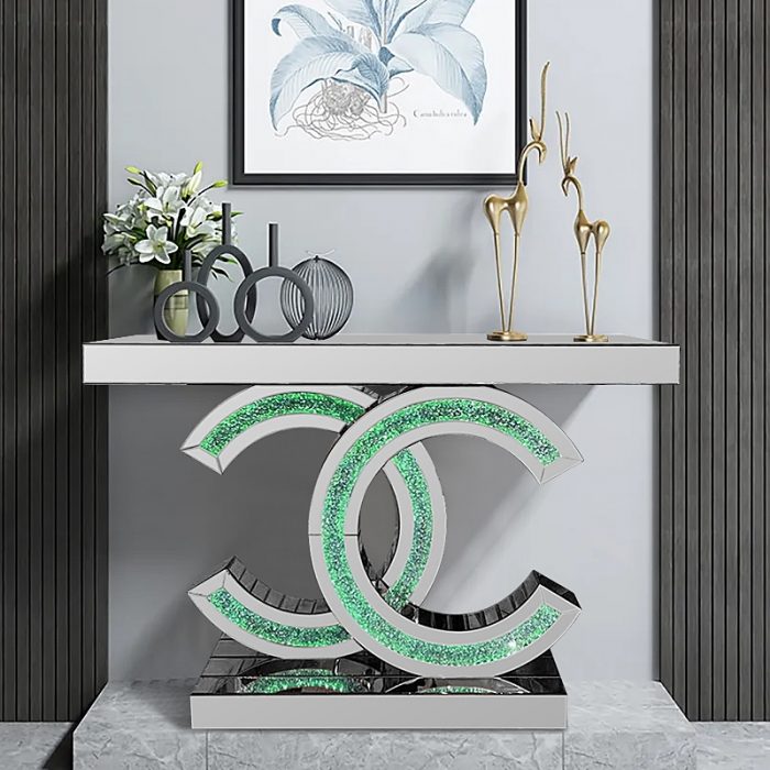COCO CONSOLE-02 CC Table With LED's and Built In Bluetooth Speaker