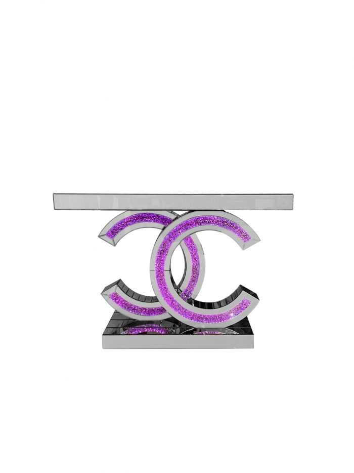 COCO CONSOLE-06 CC Table With LED's and Built In Bluetooth Speaker