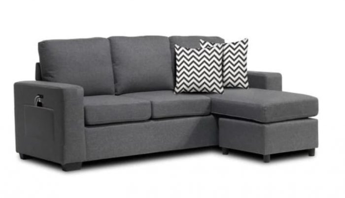 Convertible Sectional/Sofa with Ottoman