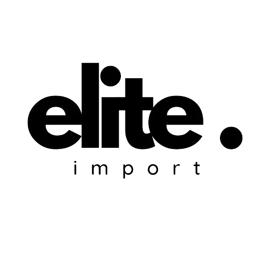 Elite import brand logo in black text on white background