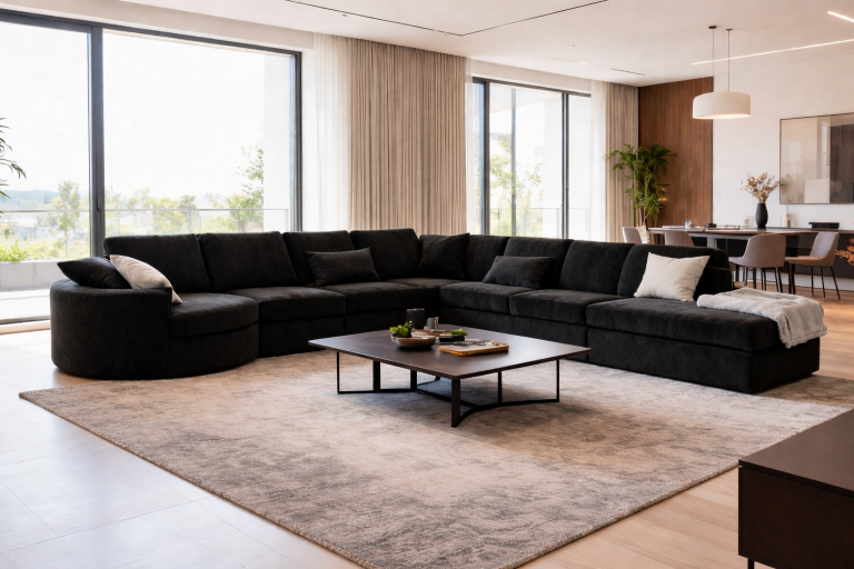 L shape sofa
